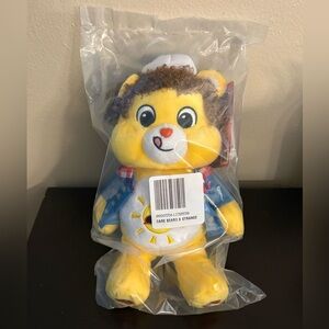 Care Bears x Stranger Things Plush - Funshine Bear as Dustin Henderson